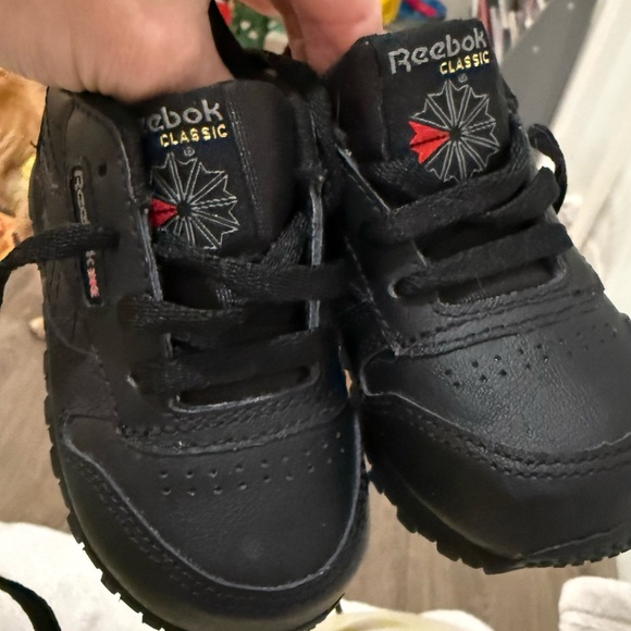 Like New Baby Reebok Classic Black sneakers - Picture 1 of 5